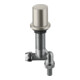 hansgrohe Küchen-Absperrventil Axor m Rückflussverhinderer, Edelstahl-Optik-1