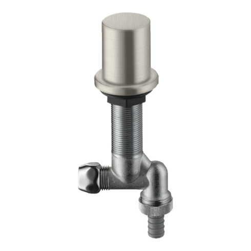hansgrohe Küchen-Absperrventil Axor m Rückflussverhinderer, Edelstahl-Optik