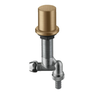 hansgrohe Küchen-Absperrventil Axor mit Rückflussverhinderer, brushed bronze