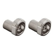 hansgrohe Kugel-S-Anschluss-Set G 1/2xM 36x1,5, 2 Stück, 150 +/-16mm-1