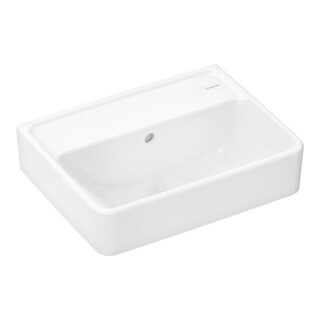 hansgrohe Lavabo à main Xanuia Q 450x340mm, sans robinet, avec trop-plein, blanc