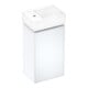 hansgrohe Lavabo à main Xevolos E 360x250mm, sortie eau gauche, sans trop-plein, SmartClean, blanc-3