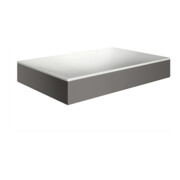 hansgrohe Lavabo à poser Axor Suite 600x400 mm, brossé bleu vc, lavabo à poser, blanc