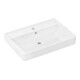 hansgrohe Lavabo Xanuia Q 700x480mm, avec trou de robinet/ trop-plein, blanc-1