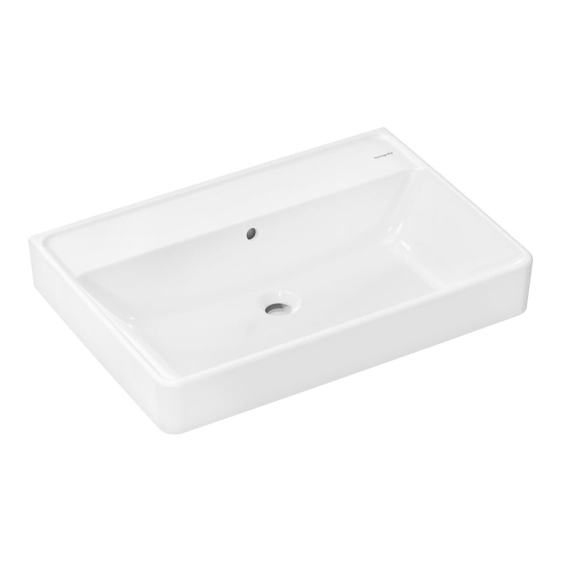 hansgrohe Lavabo Xanuia Q 700x480mm, sans robinet, avec trop-plein, SC, blanc