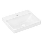 hansgrohe Lavabo Xelu Q 600x480 mm, mit Hahnloch, sans trop-plein, blanc-1