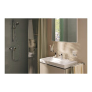 hansgrohe Lavabo Xelu Q 800x480 mm, avec robinet, sans trop-plein, blanc-3