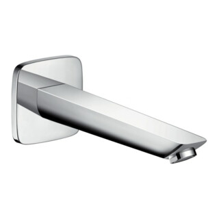 hansgrohe Logis Bec de baignoire DN 20, montage mural, saillie 195 mm, chrome