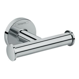 hansgrohe Logis Universal Patère murale double, métal, chrome