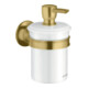 hansgrohe Lotionspender Axor Montreux Gl., Ha. Met., Wandmont., brush. gol opt-1