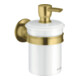 hansgrohe Lotionspender Axor Montreux Gl., Ha. Met., Wandmont., brushed brass-1