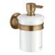 hansgrohe Lotionspender Axor Montreux Gl., Ha. Met., Wandmont., brushed bronze-1