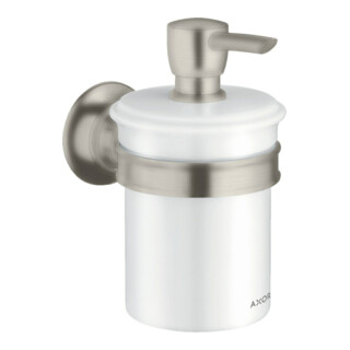 hansgrohe Lotionspender Axor Montreux Gl., Ha. Met., Wandmont., Edelstahl-Optik