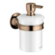 hansgrohe Lotionspender Axor Montreux Gl., Ha. Met., Wandmont., pol. red gold-1