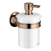 hansgrohe Lotionspender Axor Montreux Gl., Ha. Met., Wandmont., pol. red gold
