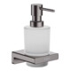 hansgrohe Lotionsspender AddStoris Wd, Glaseins., Met., brush. bla vc-1