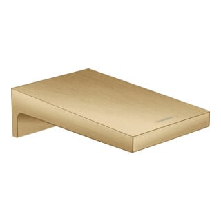 hansgrohe Metropol Bec de baignoire mural, sortie 185 mm, bronze brossé