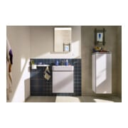 hansgrohe Meuble semi-haut Xilesa E 400x200mm, porte charnière droite, blanc mat-2