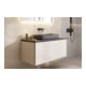 hansgrohe Meuble sous lavabo Xilesa E 1 tiroir, 1180x550mm, gris ardoise mat