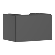 hansgrohe Meuble sous lavabo Xilesa E 1 tiroir, 780x550mm, ardoise mate-1