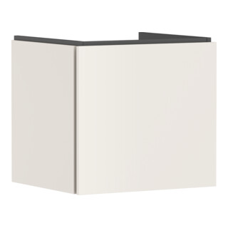 hansgrohe Meuble sous lavabo Xilesa E 1 tiroir, pour lavabo, 530x470 mm, beige mat