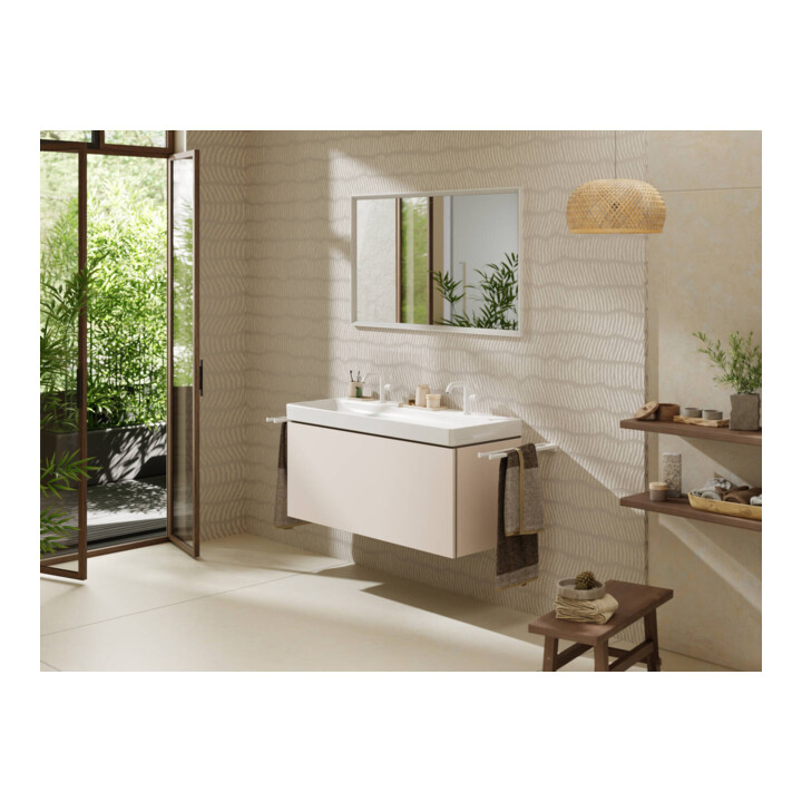 hansgrohe Meuble sous lavabo Xilesa E 1180x470mm, 1 tiroir, beige sable mat