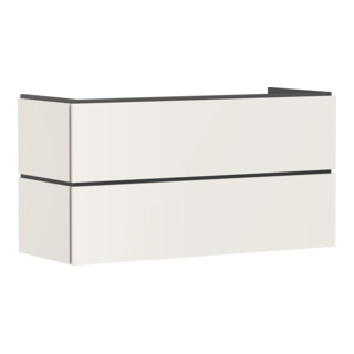 hansgrohe Meuble sous lavabo Xilesa E 1180x470mm, 2 tiroirs PushOpen, beige sable