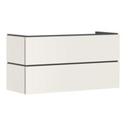 hansgrohe Meuble sous lavabo Xilesa E 1180x470mm, 2 tiroirs PushOpen, beige sable-1