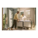 hansgrohe Meuble sous lavabo Xilesa E 1375x550mm, 2 tiroirs, beige sable mat