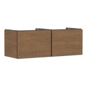 hansgrohe Meuble sous lavabo Xilesa E 1375x550mm, 2 tiroirs, chêne Kashmir-1