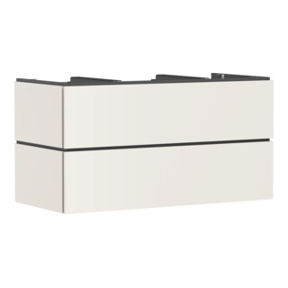 hansgrohe Meuble sous lavabo Xilesa E 2 SBK avec PushOpen, 1180x550mm, beige satiné
