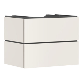 hansgrohe Meuble sous lavabo Xilesa E 2 SBK sans PushOpen, 780x550mm, beige sable