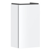 hansgrohe Meuble sous lavabo Xilesa E 340x240mm, p. HWB, porte à gauche, blanc mat-1