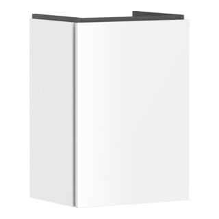 hansgrohe Meuble sous lavabo Xilesa E 430x330mm, pour HWB, porte à droite, blanc mat