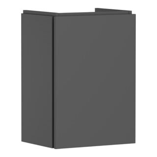 hansgrohe Meuble sous-lavabo Xilesa E 430x330mm, pour HWB, robinetterie à droite, gris ardoise moyen