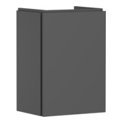 hansgrohe Meuble sous lavabo Xilesa E 430x330mm, pour HWB, TA gauche, ardoise grise-1