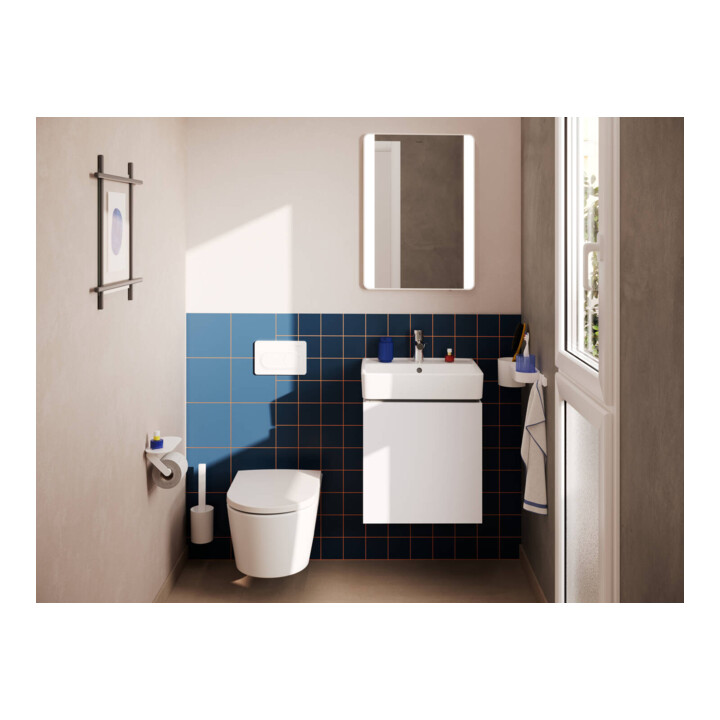 hansgrohe Meuble sous lavabo Xilesa E 480x380mm, 1 tiroir, pour HWB, blanc mat