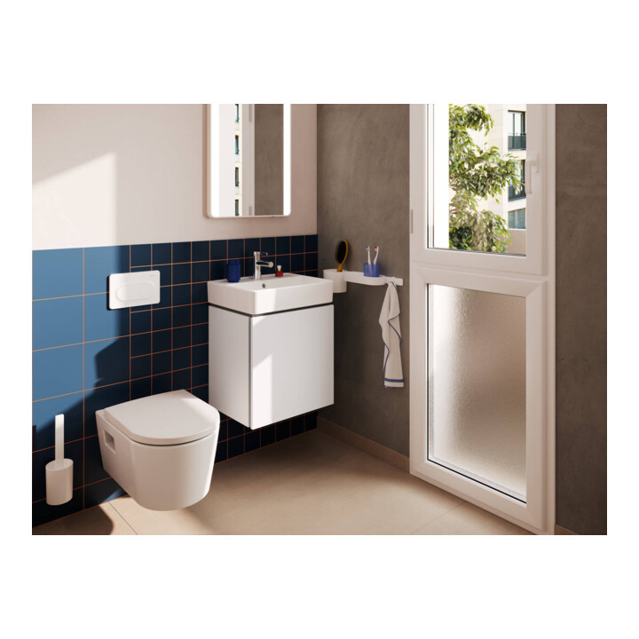 hansgrohe Meuble sous lavabo Xilesa E 480x380mm, 1 tiroir, pour HWB, blanc mat