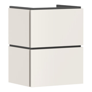 hansgrohe Meuble sous lavabo Xilesa E 480x380mm, 2 tiroirs, pour HWB, avec PuO, s.b ma