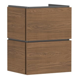 hansgrohe Meuble sous-lavabo Xilesa E 480x380mm, 2 tiroirs, pour HWB, sans PuO, Ei kasch