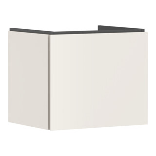 hansgrohe Meuble sous lavabo Xilesa E 580x470mm, 1 tiroir, beige sable mat