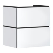 hansgrohe Meuble sous lavabo Xilesa E 580x470mm, 2 tiroirs, blanc mat-1