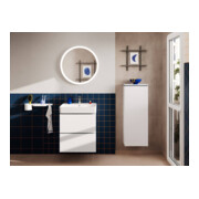 hansgrohe Meuble sous lavabo Xilesa E 580x470mm, 2 tiroirs, blanc mat-5