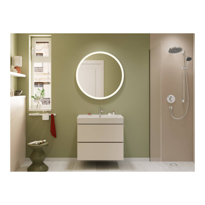 hansgrohe Meuble sous lavabo Xilesa E 780x470mm, 2 tiroirs, beige sable mat