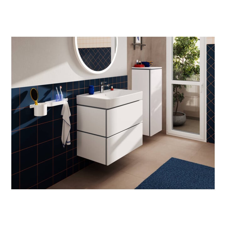 hansgrohe Meuble sous lavabo Xilesa E 780x470mm, 2 tiroirs, blanc mat