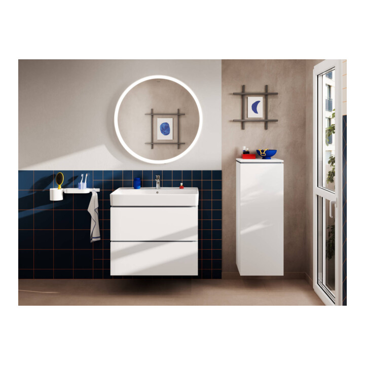 hansgrohe Meuble sous lavabo Xilesa E 780x470mm, 2 tiroirs, blanc mat