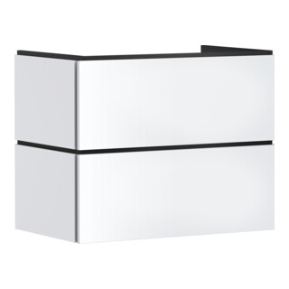 hansgrohe Meuble sous lavabo Xilesa E 780x470mm, 2 tiroirs PushOpen, blanc mat