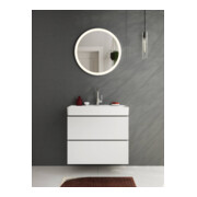 hansgrohe Meuble sous lavabo Xilesa E 780x470mm, 2 tiroirs PushOpen, blanc mat-3