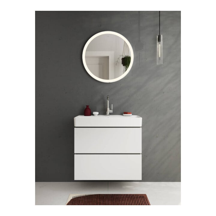 hansgrohe Meuble sous lavabo Xilesa E 780x470mm, 2 tiroirs PushOpen, blanc mat