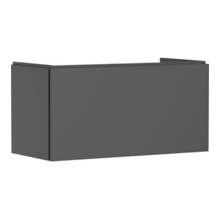 hansgrohe Meuble sous lavabo Xilesa E 980x470mm, 1 tiroir, gris ardoise mat
